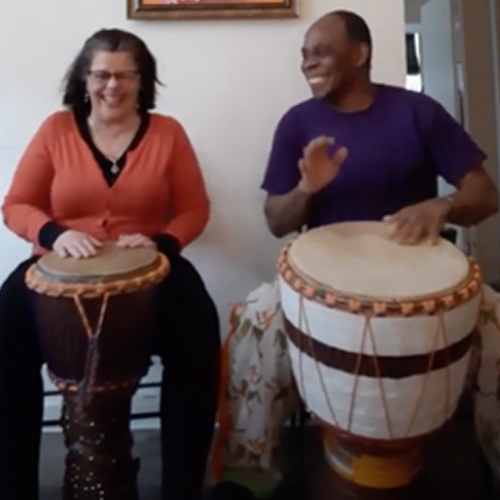 Global Arts for Global Kids I Replay #6: African Drumming w/ FTH Teaching Artist Vado Diomande